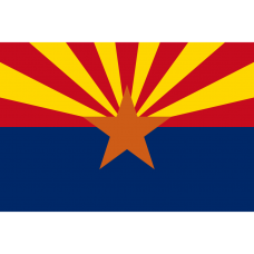 Reflective Arizona Flag Decal Reflective Arizona Flag Decal