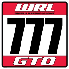 WRL Official Number Plates