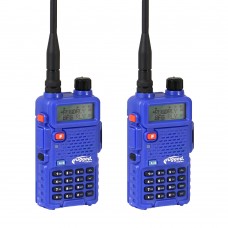 Rugged Radios RH5R 2 Pack - 5 Watt Dual Band (VHF/UHF) Handheld Radio